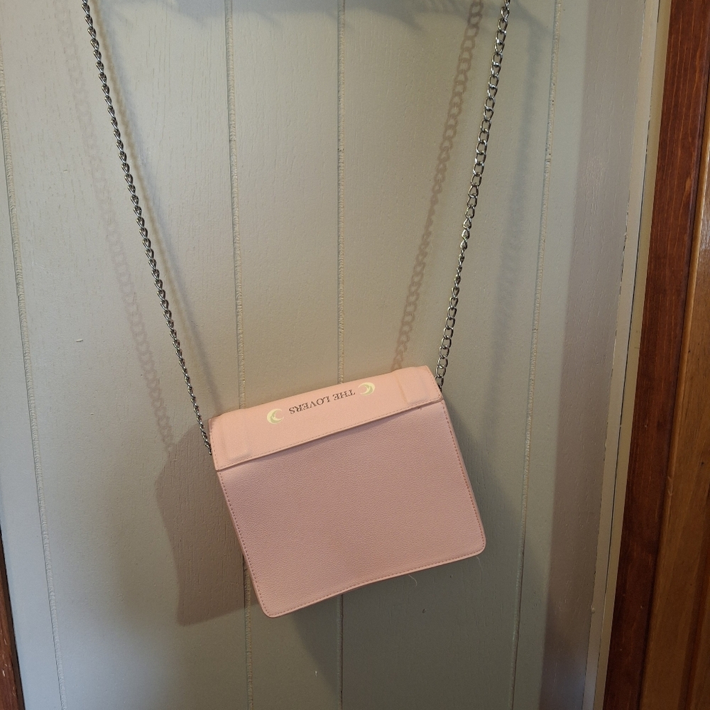 Hot Topic Pink Crossbody Bag with Skeleton Design - Picture 5 of 5